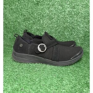 Bzees‎ Shoes Womens Size 10 Indigo Sneaker Black Slip On Comfort Running Walking